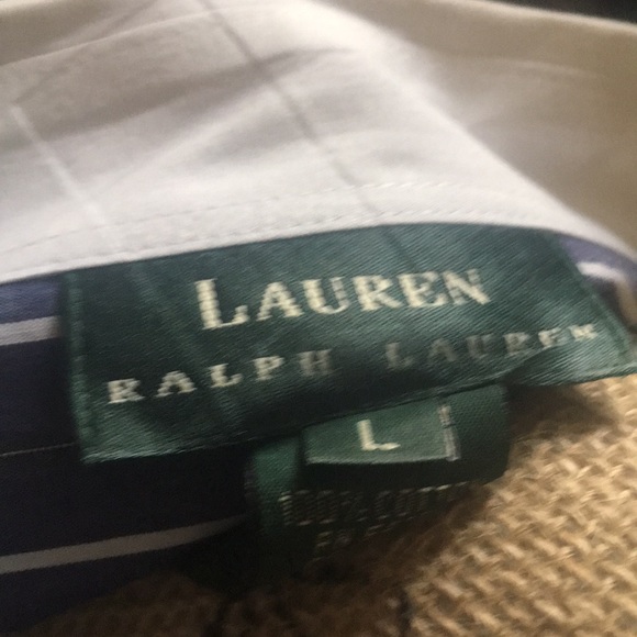 Ralph Lauren Blue&White pin stripe with white - Picture 4 of 4